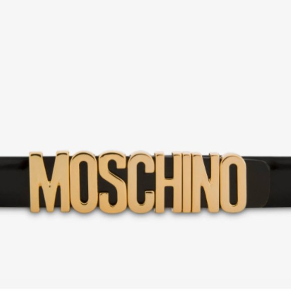 MOSCHINO MINI LOGO BELT